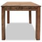 Preview: Esstisch Altholz Massiv 82x80x76 cm