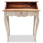 Preview: Schreibtisch Altholz Massiv 80 x 40 x 92 cm