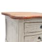 Preview: Nachttisch Altholz Massiv 48x35x64 cm