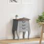 Preview: Nachttisch Altholz Massiv 48x35x64 cm