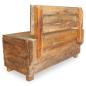 Preview: Sitzbank Massives Mahagoniholz 86x40x60 cm