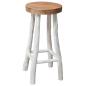 Preview: Barhocker Teak Massivholz