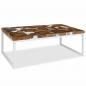 Preview: Couchtisch Teak Harz 110x60x40 cm