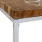 Preview: Couchtisch Teak Harz 110x60x40 cm