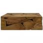 Preview: Couchtisch 90x50x30 cm Teakholz Braun