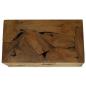 Preview: Couchtisch 90x50x30 cm Teakholz Braun