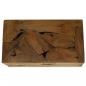 Preview: Couchtisch 90x50x30 cm Teakholz Braun