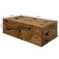 Preview: Couchtisch 90x50x30 cm Teakholz Braun