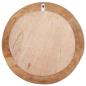 Preview: Dekorativer Spiegel Teak 60 cm Rund