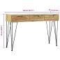 Preview: Konsolentisch 120 x 35 x 76 cm Teak Massiv