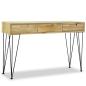Preview: Konsolentisch 120 x 35 x 76 cm Teak Massiv