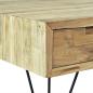 Preview: Couchtisch 80x80x40 cm Massivholz Teak