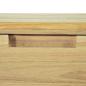 Preview: TV-Schrank 120 x 35 x 35 cm Teak Massiv