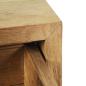 Preview: Nachttisch 40x30x50 cm Massivholz Teak