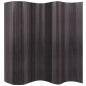 Preview: ARDEBO.de - Raumteiler Bambus Grau 250x165 cm
