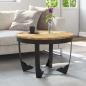 Preview: Couchtisch Raues Massivholz Mango 60x40 cm