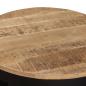 Preview: Couchtisch Raues Massivholz Mango 60x40 cm