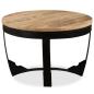 Preview: Couchtisch Raues Massivholz Mango 60x40 cm