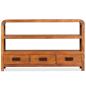 Preview: TV-Schrank Massivholz Akazie 90x30x55 cm