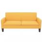 Preview: 3-Sitzersofa 180 x 65 x76 cm Gelb