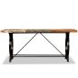 Preview: Esstisch Altholz Massiv 180 cm