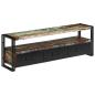 Preview: TV-Schrank Altholz Massiv 120x30x40 cm
