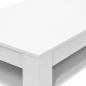 Preview: Couchtisch Holzwerkstoff 110x65x48 cm Weiß