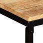 Preview: Sitzbank Massiv-Mangoholz 110 x 35 x 45 cm