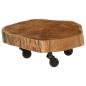 Preview: Couchtisch Massivholz Akazie 60x55x25 cm