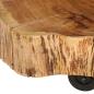 Preview: Couchtisch Massivholz Akazie 60x55x25 cm