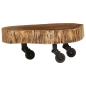 Preview: Couchtisch Massivholz Akazie 60x55x25 cm