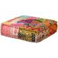Preview: 4-Sitzer Modularer Pouf Patchwork Stoff 