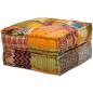 Preview: 4-Sitzer Modularer Pouf Patchwork Stoff 