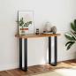 Preview: Konsolentisch Teak 100 x 35 x 75 cm