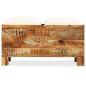 Preview: Sitzbank mit Stauraum Altholz Massiv 80x40x40 cm