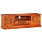 Preview: TV-Schrank Massivholz Palisander 120x30x40 cm