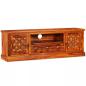 Preview: TV-Schrank Massivholz Palisander 120x30x40 cm