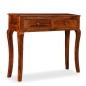 Preview: Konsolentisch Massivholz 90 x 32 x 76 cm