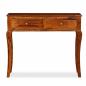 Preview: Konsolentisch Massivholz 90 x 32 x 76 cm
