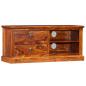 Preview: TV-Schrank Massivholz Palisander 90x30x40 cm