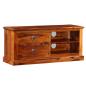 Preview: TV-Schrank Massivholz Palisander 90x30x40 cm