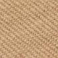 Preview: Teppich Jute mit Latexrücken 160x230 cm Natur