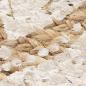 Preview: Teppich Jute Geflochten Bedruckt 150 cm Rund