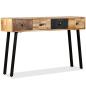 Preview: Konsolentisch Recyceltes Teak Massiv 120 x 30 x 76 cm