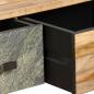 Preview: Couchtisch Recyceltes Massivholz Teak 90x65x40 cm