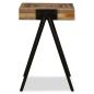 Preview: Beistelltisch Recyceltes Massivholz Teak 