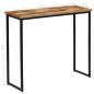 Preview: Konsolentisch Recyceltes Massivholz Teak 90 x 30 x 76 cm