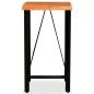 Preview: Bartisch Akazie Massivholz 60 x 60 x 107 cm