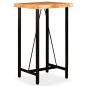 Preview: Bartisch Akazie Massivholz 60 x 60 x 107 cm