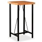 Preview: Bartisch Akazie Massivholz 60 x 60 x 107 cm